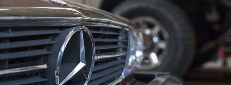 Grill Mercedes oldtimer
